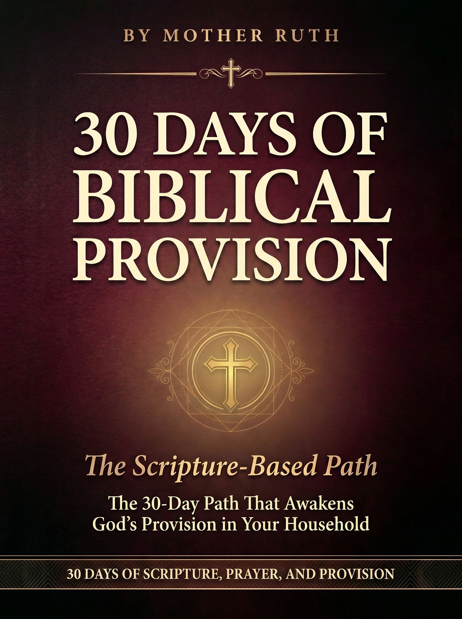 30 Days of Biblical Provision — book cover